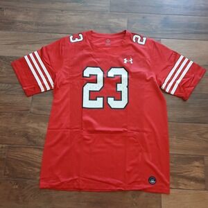 Texas Tech Football Jersey Mens Large Red Raiders Under Armour College